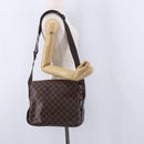LOUIS VUITTON Damier Ebene Naviglio Shoulder Bag N45255 LV Auth BA14865-24
