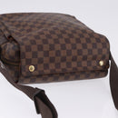 LOUIS VUITTON Damier Ebene Naviglio Shoulder Bag N45255 LV Auth BA14865-6