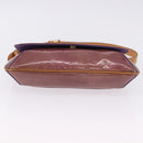 LOUIS VUITTON Monogram Vernis Thompson Street Bag Purple M91095 LV Auth BA14866-6