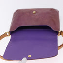 LOUIS VUITTON Monogram Vernis Thompson Street Bag Purple M91095 LV Auth BA14866-19