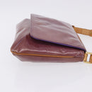 LOUIS VUITTON Monogram Vernis Thompson Street Bag Purple M91095 LV Auth BA14866-3