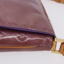 LOUIS VUITTON Monogram Vernis Thompson Street Bag Purple M91095 LV Auth BA14866-4
