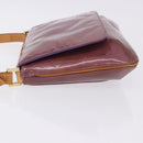 LOUIS VUITTON Monogram Vernis Thompson Street Bag Purple M91095 LV Auth BA14866-5