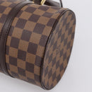 LOUIS VUITTON Damier Ebene Papillon 30 Hand Bag N51303 LV Auth BA14868V-10