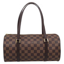 LOUIS VUITTON Damier Ebene Papillon 30 Hand Bag N51303 LV Auth BA14868V-2