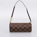 LOUIS VUITTON Damier Ebene Papillon 30 Hand Bag N51303 LV Auth BA14868V-21