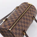 LOUIS VUITTON Damier Ebene Papillon 30 Hand Bag N51303 LV Auth BA14868V-6