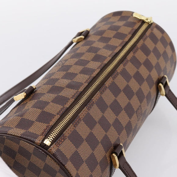 LOUIS VUITTON Damier Ebene Papillon 30 Hand Bag N51303 LV Auth BA14868V