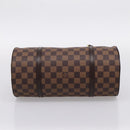 LOUIS VUITTON Damier Ebene Papillon 30 Hand Bag N51303 LV Auth BA14868V-9