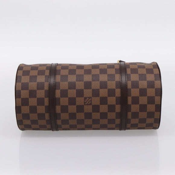 LOUIS VUITTON Damier Ebene Papillon 30 Hand Bag N51303 LV Auth BA14868V