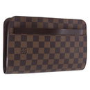 LOUIS VUITTON Damier Ebene Saint Louis Clutch Bag N51993 LV Auth BA14869-1