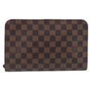 LOUIS VUITTON Damier Ebene Saint Louis Clutch Bag N51993 LV Auth BA14869-3