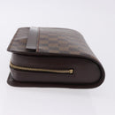 LOUIS VUITTON Damier Ebene Saint Louis Clutch Bag N51993 LV Auth BA14869-6