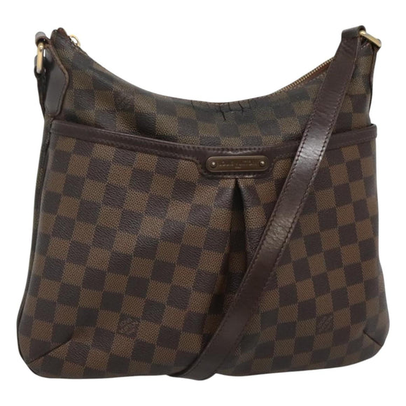 LOUIS VUITTON Damier Ebene Bloomsbury PM Shoulder Bag N42251 LV Auth BA1488