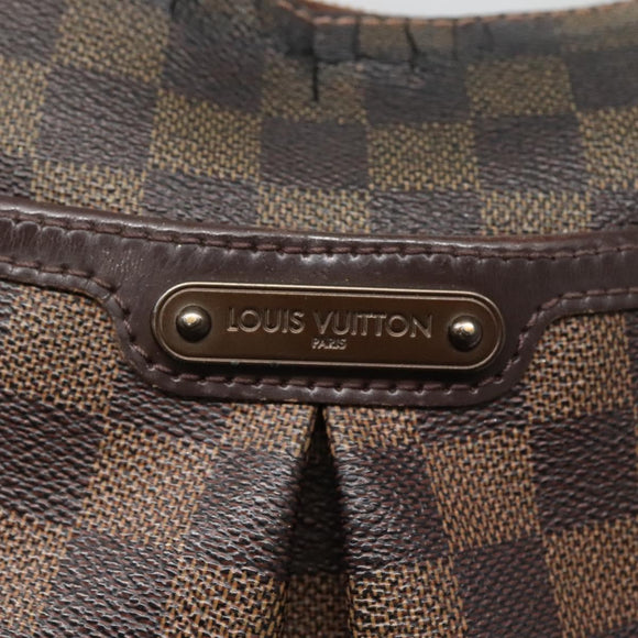 LOUIS VUITTON Damier Ebene Bloomsbury PM Shoulder Bag N42251 LV Auth BA1488