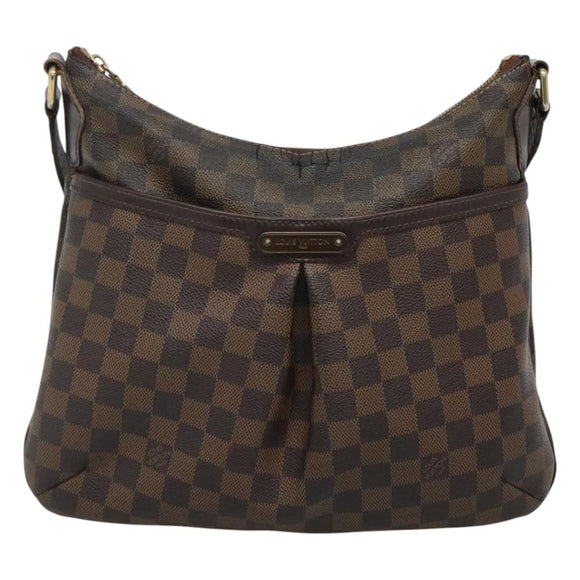 LOUIS VUITTON Damier Ebene Bloomsbury PM Shoulder Bag N42251 LV Auth BA1488