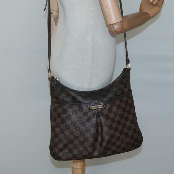 LOUIS VUITTON Damier Ebene Bloomsbury PM Shoulder Bag N42251 LV Auth BA1488