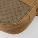 GUCCI Micro GG Shoulder Bag PVC Leather Beige Gold Tone 26 001 3628 Auth BA14880-10
