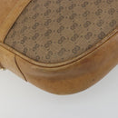 GUCCI Micro GG Shoulder Bag PVC Leather Beige Gold Tone 26 001 3628 Auth BA14880-11