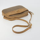 GUCCI Micro GG Shoulder Bag PVC Leather Beige Gold Tone 26 001 3628 Auth BA14880-7
