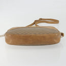 GUCCI Micro GG Shoulder Bag PVC Leather Beige Gold Tone 26 001 3628 Auth BA14880-9