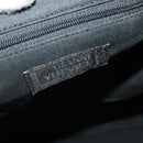 Gianni Versace Medusa Backpack Leather Black Gold Tone Auth BA14881-20