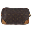 LOUIS VUITTON Monogram Marly Dragonne GM Clutch Bag M51825 LV Auth BA14882-2