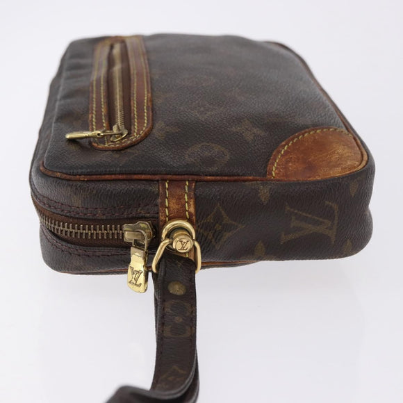 LOUIS VUITTON Monogram Marly Dragonne GM Clutch Bag M51825 LV Auth BA14882