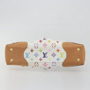 LOUIS VUITTON Monogram Multicolor Judy MM Hand Bag White M40255 LV Auth BA14883V-5