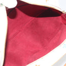 LOUIS VUITTON Monogram Multicolor Trouville Hand Bag White M92663 Auth BA14885V-11