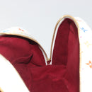 LOUIS VUITTON Monogram Multicolor Trouville Hand Bag White M92663 Auth BA14885V-19