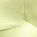 CHANEL Matelasse Shoulder Bag Suede Green Gold Tone CC Auth BA14888A-24