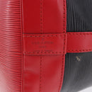 LOUIS VUITTON Epi Noe Shoulder Bag Black Red M44017 LV Auth BA14890A-17