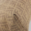 FENDI Zucca Canvas Tote Bag Beige Pink 8BH137 Auth BA14893-16