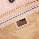 FENDI Zucca Canvas Tote Bag Beige Pink 8BH137 Auth BA14893-10