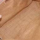 FENDI Zucca Canvas Tote Bag Beige Pink 8BH137 Auth BA14893-11