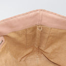 FENDI Zucca Canvas Tote Bag Beige Pink 8BH137 Auth BA14893-17