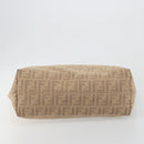 FENDI Zucca Canvas Tote Bag Beige Pink 8BH137 Auth BA14893-5