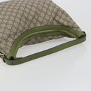 GUCCI GG Supreme Shoulder Bag PVC Leather Beige Gold Tone 309618 Auth BA14895A-7