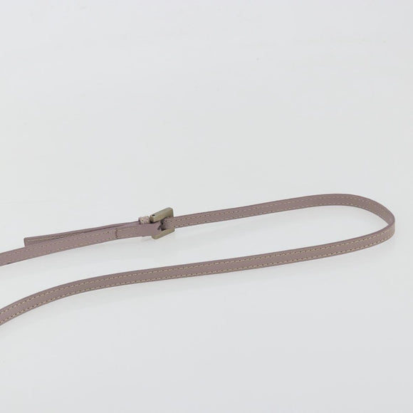 FENDI Zucchino Canvas Mamma Baguette Shoulder Bag Purple 8BT075 Auth BA14896A