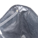 CELINE Macadam Tote Bag PVC Leather Black Gold Tone Auth BA14899-19