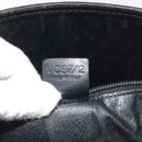 CELINE Macadam Tote Bag PVC Leather Black Gold Tone Auth BA14899-24