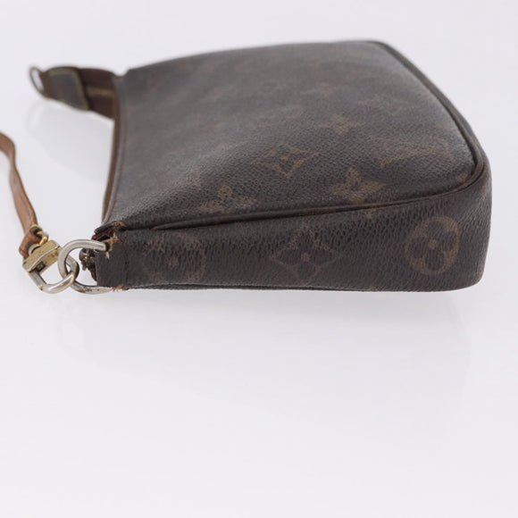 LOUIS VUITTON Monogram Pochette Accessoires Pouch M51980 LV Auth BA14904