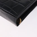 Gianni Versace Medusa Hand Bag Patent Black Gold Tone Auth BA14906A-16