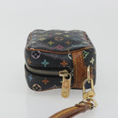 LOUIS VUITTON Monogram Multicolor Trousse Wapity Pouch Black M58034 Auth BA14908-4