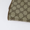 GUCCI GG Supreme Shoulder Bag PVC Beige Gold 118 02 050 Auth BA1491-15