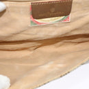 GUCCI GG Supreme Shoulder Bag PVC Beige Gold 118 02 050 Auth BA1491-11