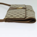 GUCCI GG Supreme Shoulder Bag PVC Beige Gold 118 02 050 Auth BA1491-3