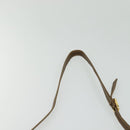 GUCCI GG Supreme Shoulder Bag PVC Beige Gold 118 02 050 Auth BA1491-8