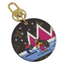 LOUIS VUITTON Monogram Christmas Bear Porte Cles Illustre M63756 Auth BA14911M-1